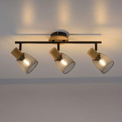 JUST LIGHT. 15193-79 - Φωτιστικό σποτ TAMIS 3xE14/10W/230V