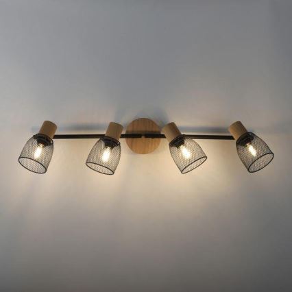 JUST LIGHT. 15194-79 - Φωτιστικό σποτ TAMIS 4xE14/10W/230V