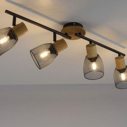 JUST LIGHT. 15194-79 - Φωτιστικό σποτ TAMIS 4xE14/10W/230V