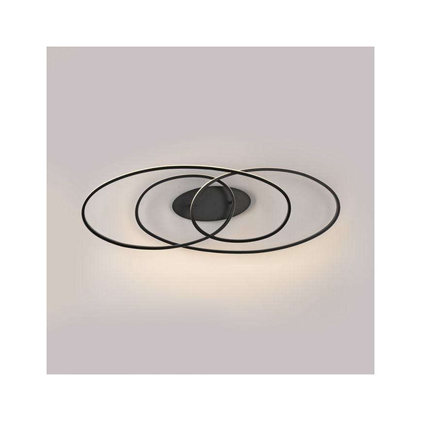 JUST LIGHT. 15321-18 - Φωτιστικό οροφής LED LUMACA LED/33W/230V μαύρο