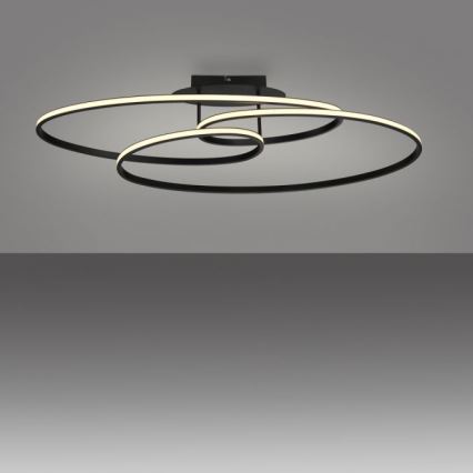 JUST LIGHT. 15321-18 - Φωτιστικό οροφής LED LUMACA LED/33W/230V μαύρο