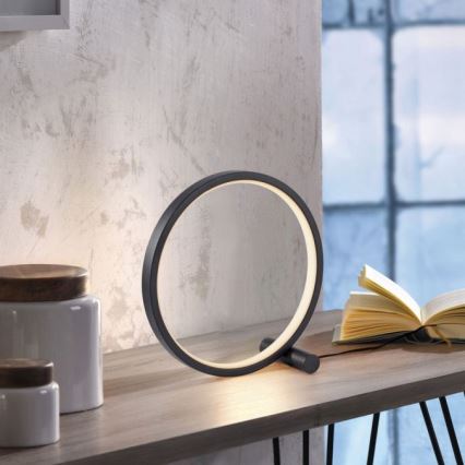 JUST LIGHT. 15395-18 - Επιτραπέζιο φωτιστικό LED MINI RITUS LED/10,5W/230V μαύρο