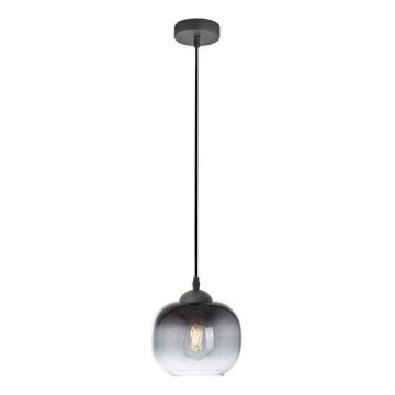 JUST LIGHT. 15420-18 - Κρεμαστό φωτιστικό οροφής ZEA 1xE27/25W/230V μαύρο