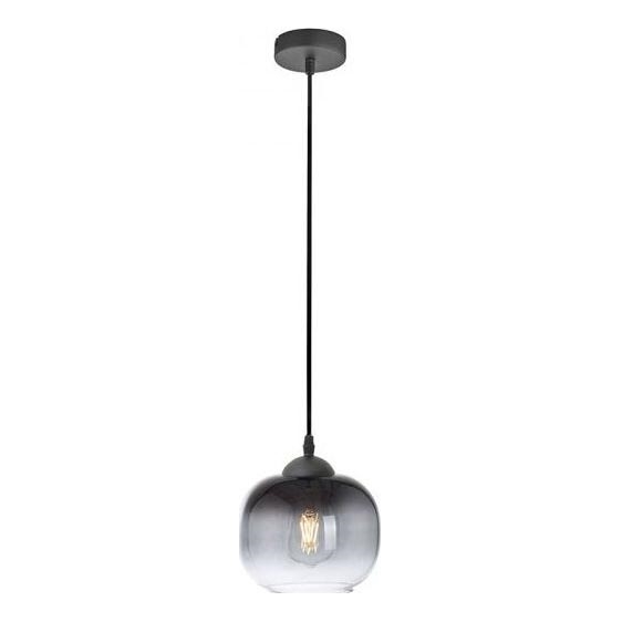 JUST LIGHT. 15420-18 - Κρεμαστό φωτιστικό οροφής ZEA 1xE27/25W/230V μαύρο