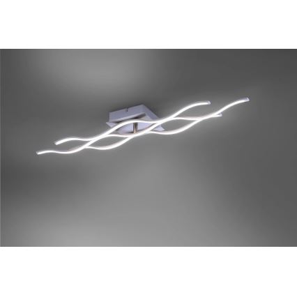 JUST LIGHT. 16266-55 - LED RGB dimmable φωτιστικό οροφής LOLA WAVE LED/30W/230V 2700-5000K + τηλεχειριστήριο