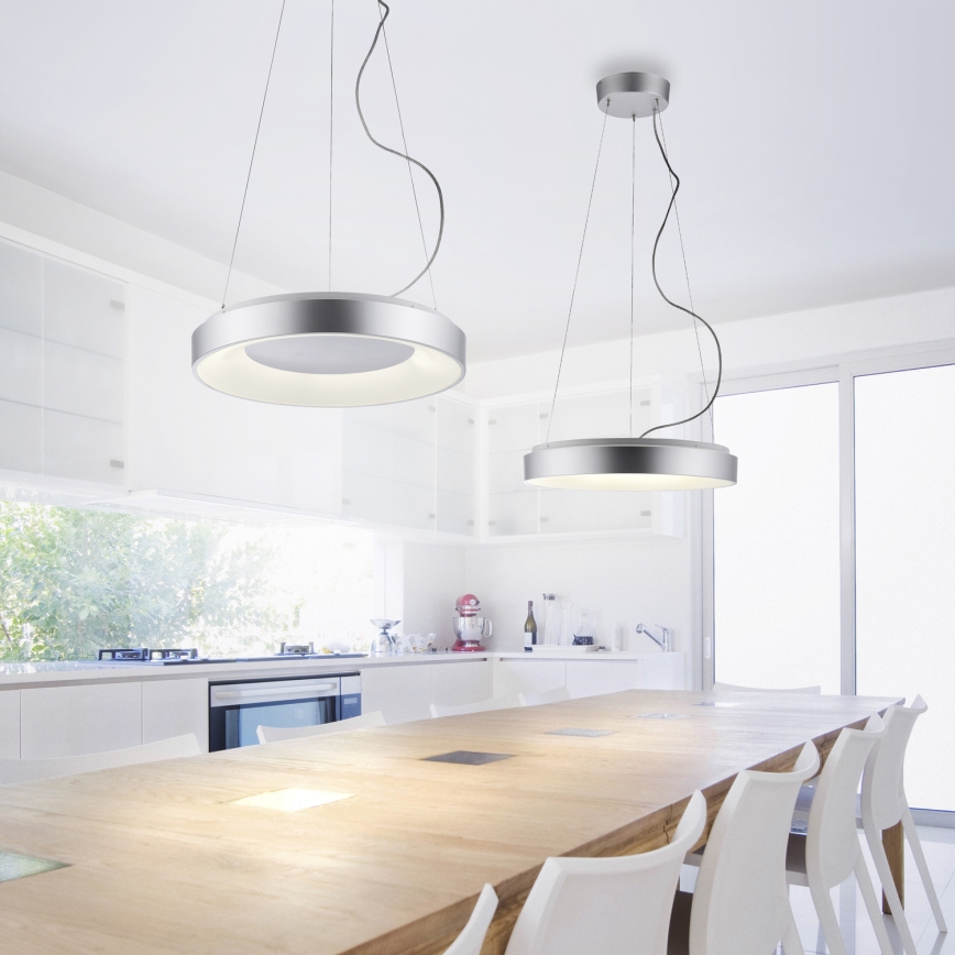 JUST LIGHT. 17075-21 - Led Dimmable κρεμαστό φωτιστικό οροφής KETO ANIKA LED/26,5W/230V 2700-5000K + τηλεχειριστήριο