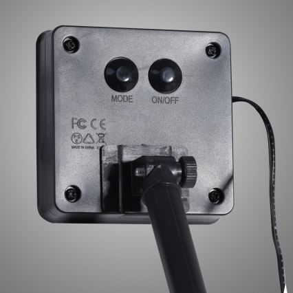 JUST LIGHT. 19971-18 - RGB LED ηλιακή ταινία TEANIA LED/3,7V 5 m 1200 mAh IP44 μαύρη