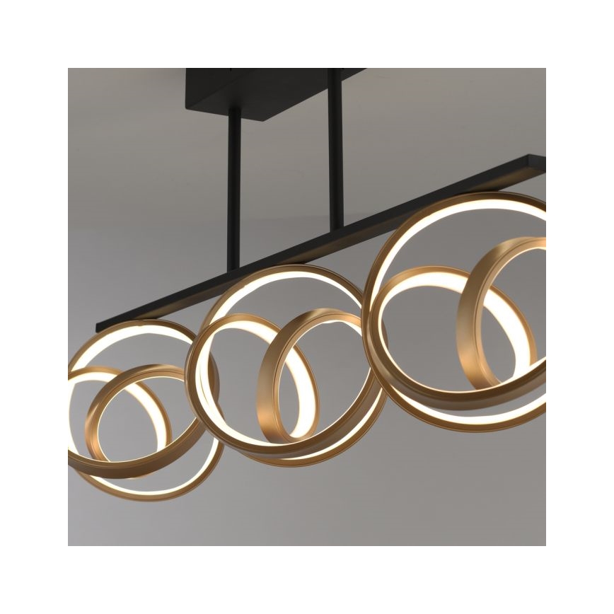 JUST LIGHT. 6245-18 - Πλαφονιέρα οροφής ντιμαριζόμενη LED LOOP 3xLED/11W/230V 2700-5000K + τηλεχειριστήριο