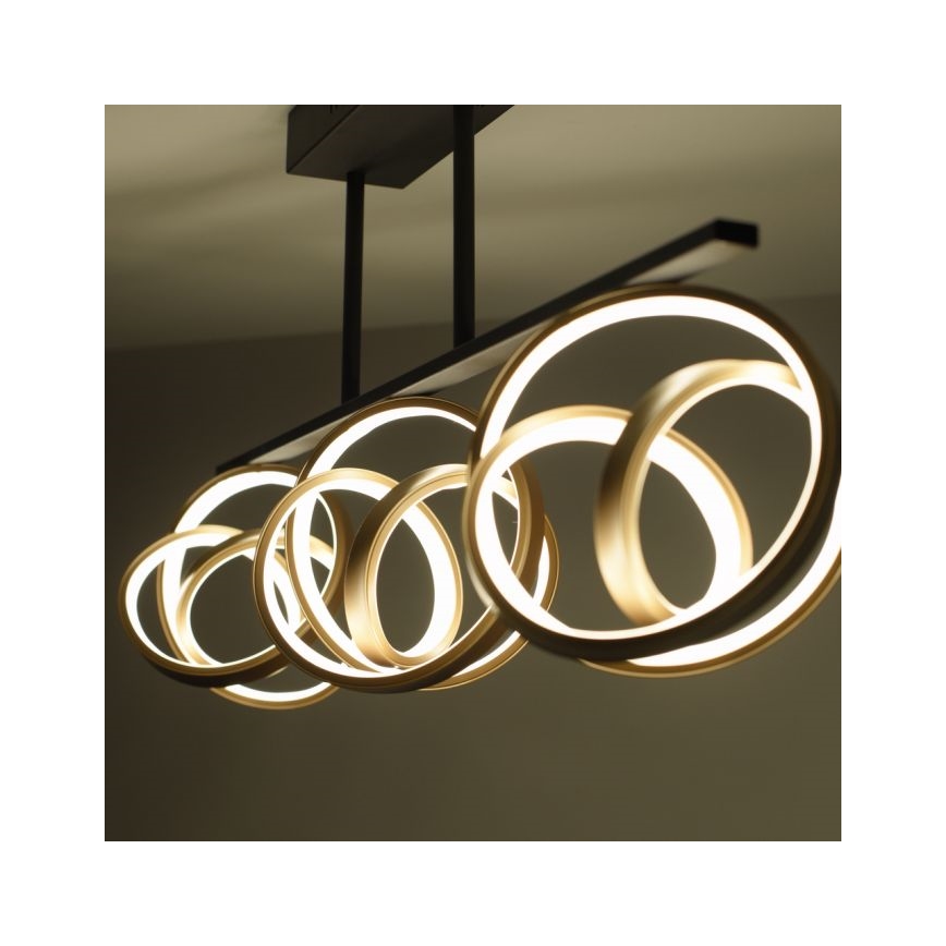 JUST LIGHT. 6245-18 - Πλαφονιέρα οροφής ντιμαριζόμενη LED LOOP 3xLED/11W/230V 2700-5000K + τηλεχειριστήριο