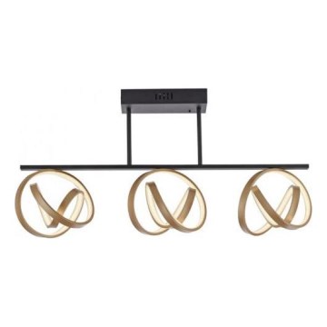 JUST LIGHT. 6245-18 - Πλαφονιέρα οροφής ντιμαριζόμενη LED LOOP 3xLED/11W/230V 2700-5000K + τηλεχειριστήριο
