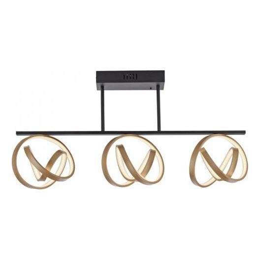 JUST LIGHT. 6245-18 - Πλαφονιέρα οροφής ντιμαριζόμενη LED LOOP 3xLED/11W/230V 2700-5000K + τηλεχειριστήριο