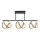 JUST LIGHT. 6245-18 - Πλαφονιέρα οροφής ντιμαριζόμενη LED LOOP 3xLED/11W/230V 2700-5000K + τηλεχειριστήριο