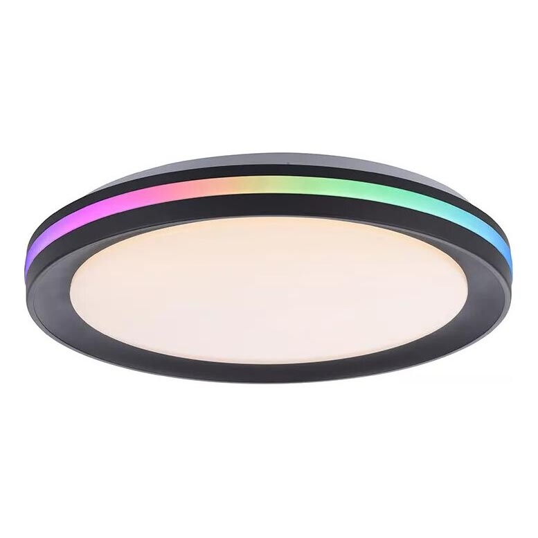 JUST LIGHT. 7509018 - Ρυθμιζόμενο φωτιστικό οροφής LED RGBW GANGES LED/24W/230V 2700-5000K με τηλεχειριστήριο