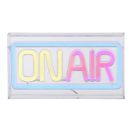 JUST LIGHT. 85013-70 - LED Neon επιτραπέζιο διακοσμητικό NEON LED/4W/5V On Air