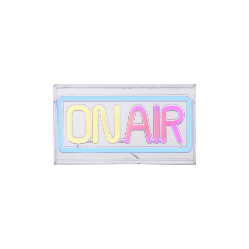 JUST LIGHT. 85013-70 - LED Neon επιτραπέζιο διακοσμητικό NEON LED/4W/5V On Air