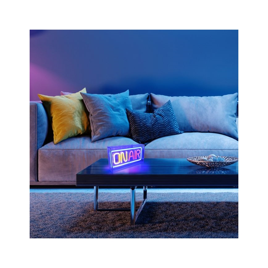 JUST LIGHT. 85013-70 - LED Neon επιτραπέζιο διακοσμητικό NEON LED/4W/5V On Air