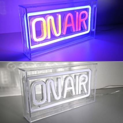 JUST LIGHT. 85013-70 - LED Neon επιτραπέζιο διακοσμητικό NEON LED/4W/5V On Air