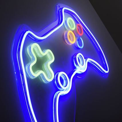 JUST LIGHT. 85022-70 - LED Διακοσμητικό φωτιστικό τοίχου Neon NEON 1xLED/6,5W/5V gamer