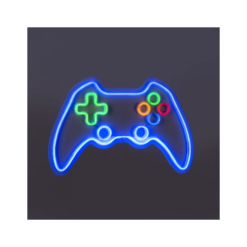 JUST LIGHT. 85022-70 - LED νεονική επιτοίχια διακόσμηση NEON LED/6,5W/5V για gamers