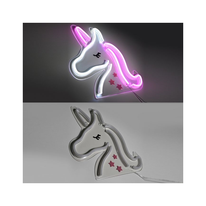 JUST LIGHT. 85025-70 - LED Διακοσμητικό φωτιστικό τοίχου Neon NEON LED/6,5W/5V μονόκερος