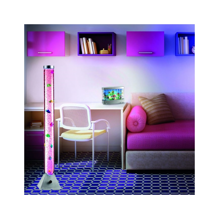 JUST LIGHT. 85106-55 - LED RGB Διακοσμητική επιδαπέδια λάμπα AVA 12xLED/0,06W/230V