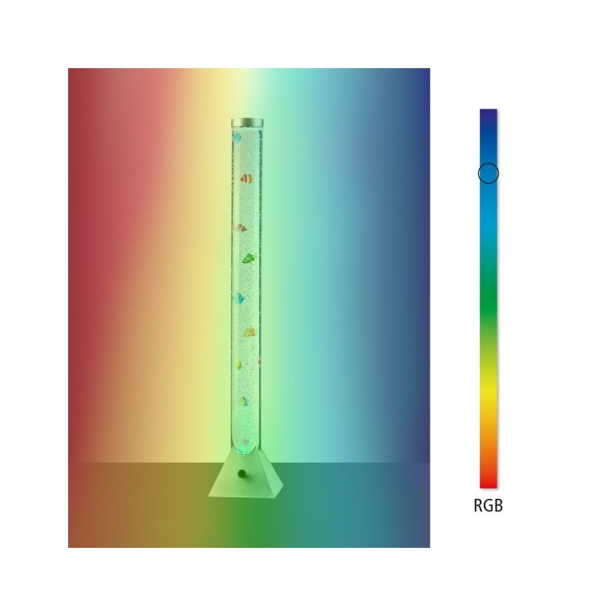 JUST LIGHT. 85106-55 - LED RGB Διακοσμητική επιδαπέδια λάμπα AVA 12xLED/0,06W/230V