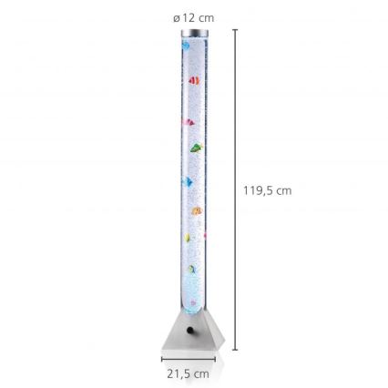 JUST LIGHT. 85106-55 - LED RGB Διακοσμητική επιδαπέδια λάμπα AVA 12xLED/0,06W/230V