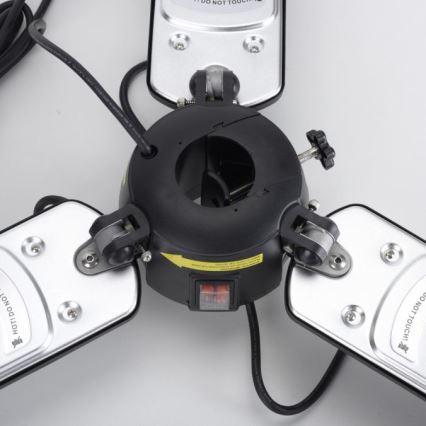 JUST LIGHT. 99513-18 - Θερμάστρα εξωτερικού χώρου GLOW 3x650W/1300W/2000W/230V IP34
