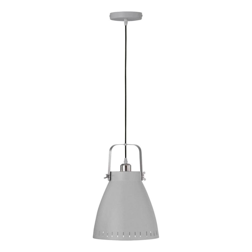 JUST LIGHT. L11160-16 - Κρεμαστό φωτιστικό οροφής EVA 1xE27/60W/230V διάμετρος 26,5 γκρι