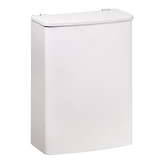 Καλάθι 19x26,5 εκ. ανοξείδωτο/λευκό