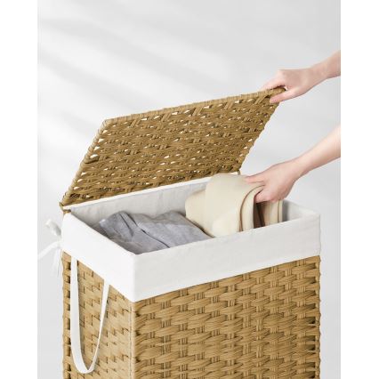 Καλάθι ρούχων FLYN από ρατάν