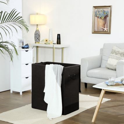 Καλάθι ρούχων NASH, μαύρο