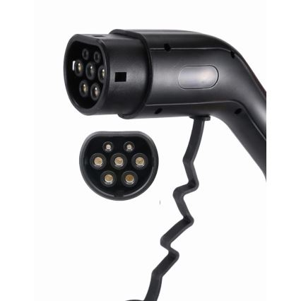 Σταθμός φόρτισης για ηλεκτρικά αυτοκίνητα EV/PHEV AC Type 2 16A/400V 22kW IP55 7m + αντάπτορας 230V 3,7kW + Θήκη