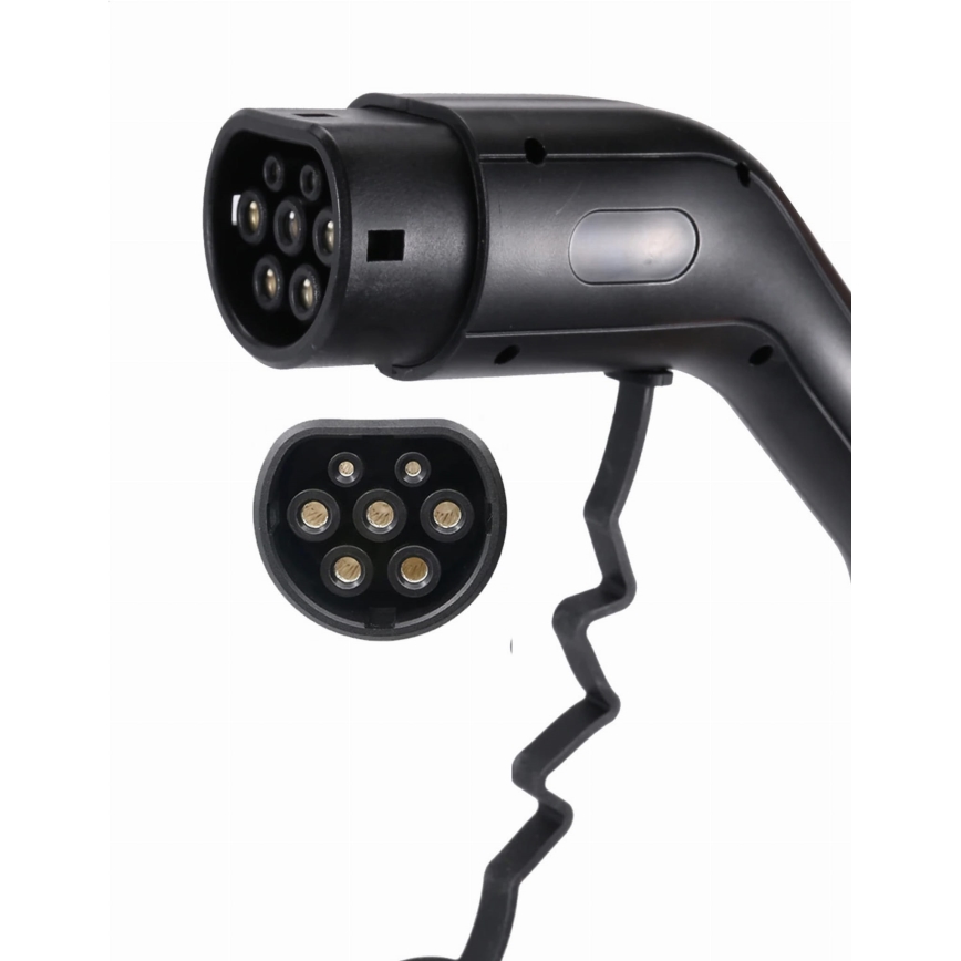 Σταθμός φόρτισης για ηλεκτρικά αυτοκίνητα EV/PHEV AC Type 2 16A/400V 22kW IP55 7m + αντάπτορας 230V 3,7kW + Θήκη