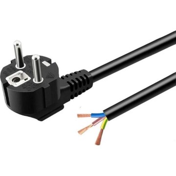 Καλώδιο τροφοδοσίας 3 m 230V μαύρο