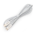 Καλώδιο USB USB-C / USB-C connector 60W 1m λευκό