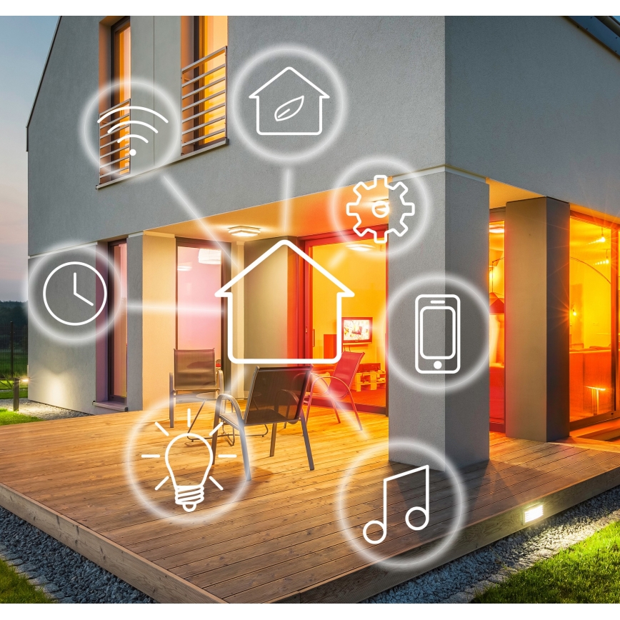 Καλώδιο επέκτασης με διακόπτη 1,8 μ. + 4xUSB/Wi-Fi Tuya SCHUKO