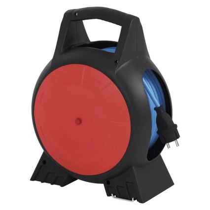 Καλώδιο επέκτασης σε τύμπανο 3x20μ κόκκινο/μαύρο IP44