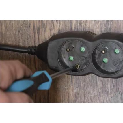 Καλώδιο επέκτασης 4 θέσεων 5μ μαύρο