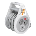 Καλώδιο επέκτασης σε τύμπανο με 2 υποδοχές + θύρες USB A και C, 10 m