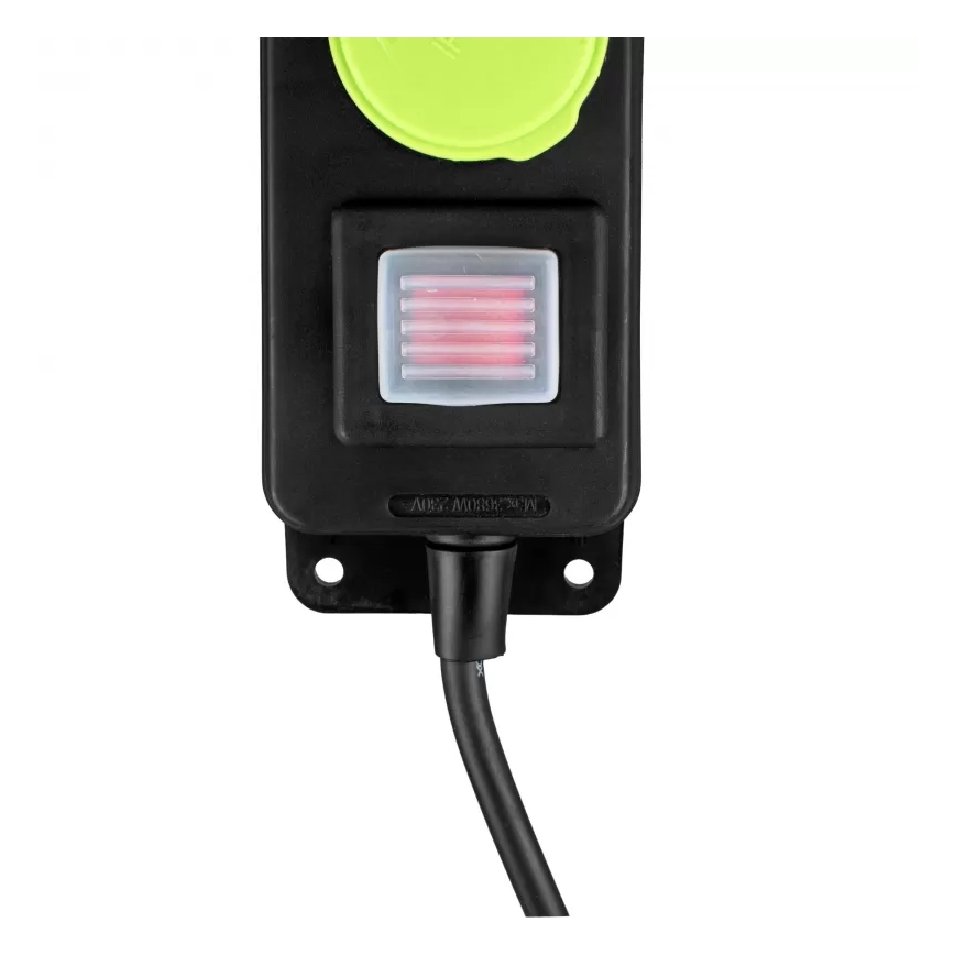 Καλώδιο επέκτασης με ενσωματωμένο διακόπτη, 3 πρίζες, μήκος 5 m, IP44