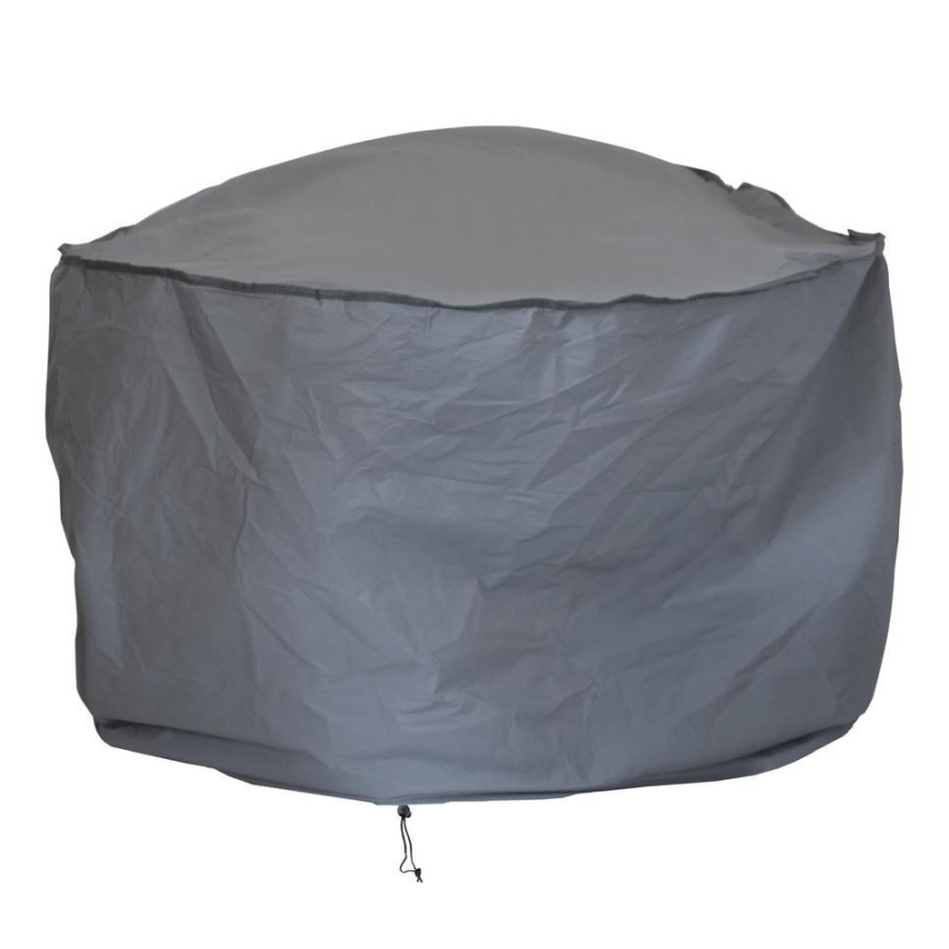 Κάλυμμα για φωτιά 93x58 εκ. γκρι