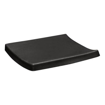 Κάλυμμα για κάθισμα 33x3 cm, σε γυαλιστερό χρώμιο