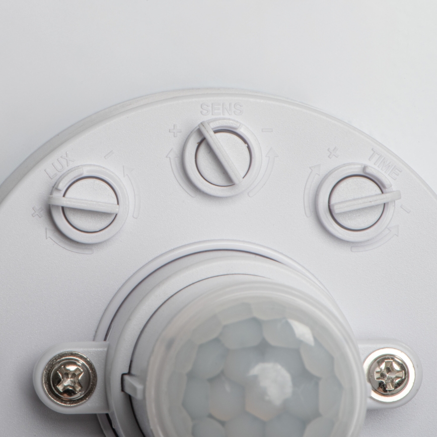 LED φωτιστικό οροφής με ανιχνευτή κίνησης και λυκόφωτος FOGLER LED/12W/230V, διάμ. 28 cm