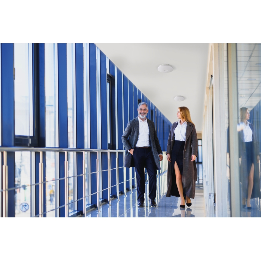 Φωτιστικό οροφής LED με αισθητήρα κίνησης και φωτοκύτταρου FOGLER LED/17W/230V, διάμ. 33 cm