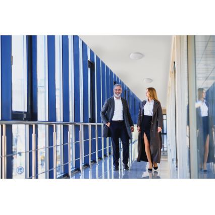 Φωτιστικό οροφής LED με αισθητήρα κίνησης και λυκόφωτος FOGLER LED/24W/230V Ø 38 εκ.