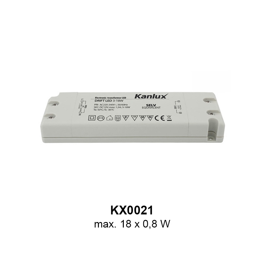 LED φωτιστικό προσανατολισμού 1xLED/0,8W/12V