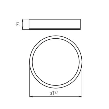 Φωτιστικό οροφής JASMIN 2xE27/20W/230V πεύκο ø 37,5 cm βέγκε