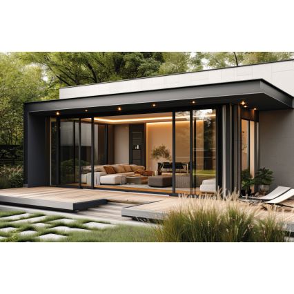 Φωτιστικό χωνευτό LED εξωτερικού χώρου IMBER LED/1W/12V 3000K διάμετρος 3 cm 40 lm IP65 λευκό