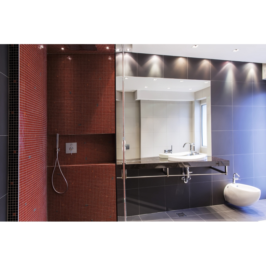 Φωτιστικό χωνευτό LED εξωτερικού χώρου IMBER LED/1W/12V 4000K διάμετρος 3 cm 40 lm IP65 λευκό